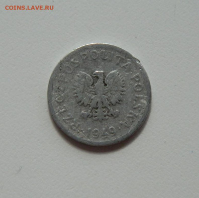 Польша 10 грошей 1949 г. с рубля! до 19.03.20 - DSCN0073.JPG