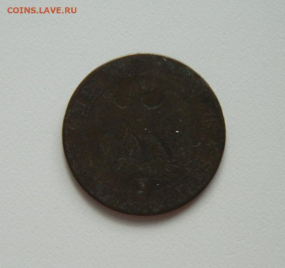 Франция 5 сантимов 1857 г. с рубля! до 19.03.20 - DSCN0015.JPG