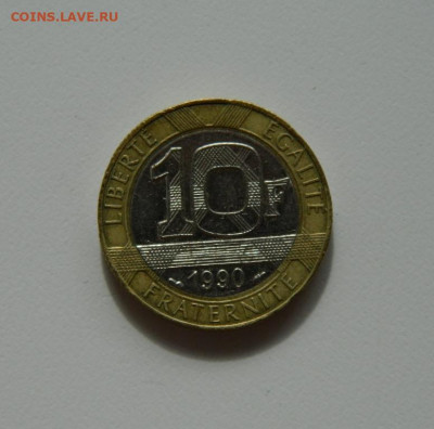 Франция 10 франков 1990 г. (БИМ) с рубля! до 19.03.20 - DSCN0049.JPG