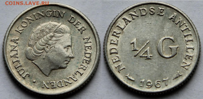 4 гульдена 1967 Нидерландские Антильские острова до 18.03 - IMG_7734.JPG