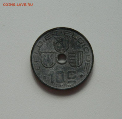 Бельгия 10 сантимов 1943 г. с рубля! до 19.03.20 - DSCN0051.JPG