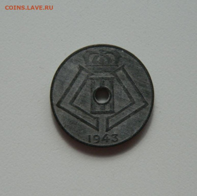 Бельгия 10 сантимов 1943 г. с рубля! до 19.03.20 - DSCN0052.JPG