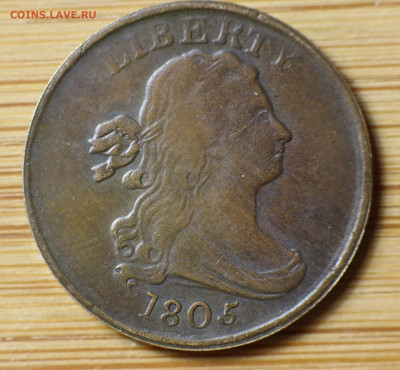 Иностранное фуфло для нумизматов, подделки, копии. - USA_Half_Cent_4