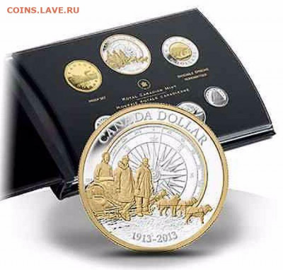 Куплю КАНАДА 2 доллара 2019 года 75 лет Высадка в Нормандии - 0001094_2013-fine-silver-proof-set_625
