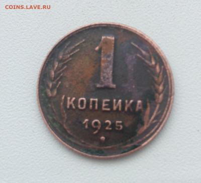 1 копейка 1925 г. на оценку - IMG_2562.JPG