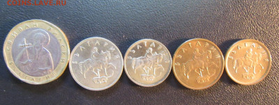Болгария 1 лев и 4 монеты стотинки 1999-2002 гг. до 20.03 - IMG_6130.JPG