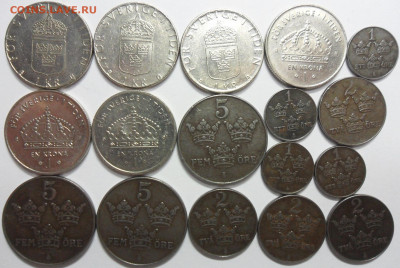ФИКС Монеты Швеции до 21.03.2020. 22-00 мск. - Швеция 2