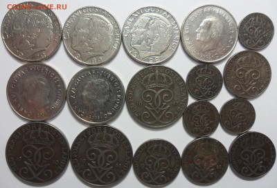 ФИКС Монеты Швеции до 21.03.2020. 22-00 мск. - Швеция 1