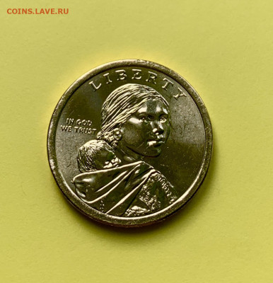 США 1$ 2020 Сакагавея Элизабет Ператрович UNC D с рубля - Skype_Picture_2020_03_15T10_57_01_345Z