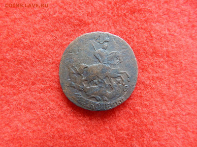 2 копейки Е-2 перечекан с 4 копеек барабаны 1763г. мм. - рррррррр 001.JPG