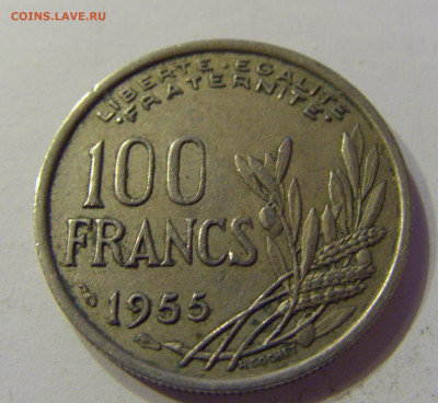 100 франков 1955 Франция №1 21.03.2020 22:00 МСК - CIMG1835.JPG