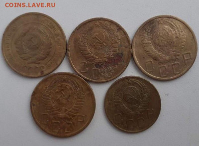 5 копеек 1930,46,49,56. До 22.03.2020  22:00 - image