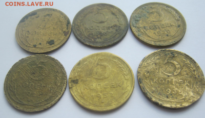 5 копеек 1930,1926,1930,1929,1952,1935(С) г до 19. 22-00 мкс - 5кх3.PNG