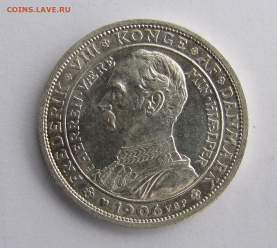 Дания 2 кроны 1906 г., Коронация Фредерика VIII до 21-03-20 - IMG_4673.JPG
