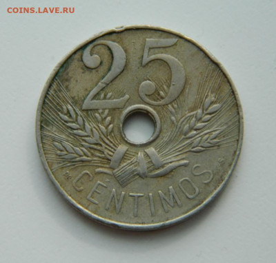 Испания 25 сентимо 1927 г. до 23.03.20 - DSCN9938.JPG