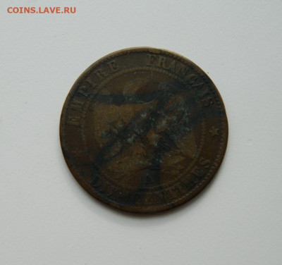 Франция 10 сантимов 1855 г. до 23.03.20 - DSCN9921.JPG