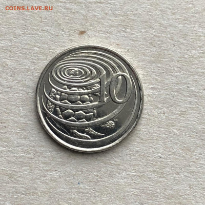 Каймановые острова 10 центов,до 22.03. - -KWZNSpe6sI