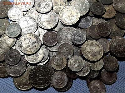 125 монет раннего СССР.   До 22.03.20 в 22.00 по МСК - 3