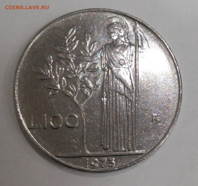 100 лир Италия,1973г. на оценку - 20200318_231049