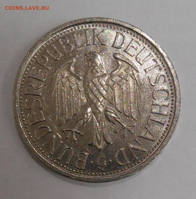 1 марка Германия ,1990г. на оценку - 20200318_232047