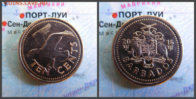 Барбадос 10 центов, 2016 - 14