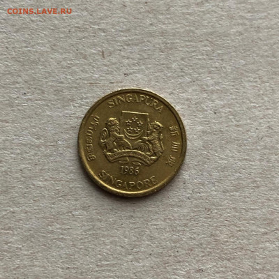 Сингапур 5 центов,до 22.03. - -jIGELnNZ4k