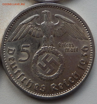 Германия 5 марок 1936 до 24.03.20 в 22.33 - DSCN5410~04