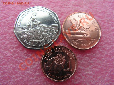 -Иностранных монет наборы- - Гайана 2007-2008-75р.JPG