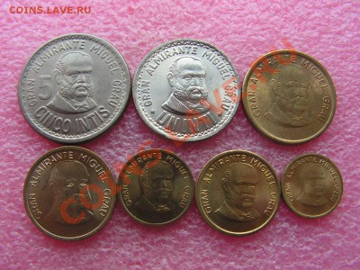 -Иностранных монет наборы- - Перу 1985-1988-210р.JPG