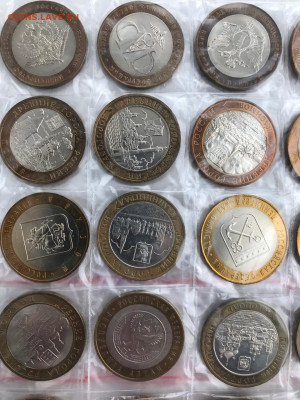 Юбилейные 10 руб (биметалл) 2000-2011 год (66 штук). - IMG-20200313-WA0055