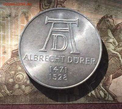 5 марок 1971 года «500 лет со дня рождения Альбрехта Дюрера» - IMG_8087.JPG