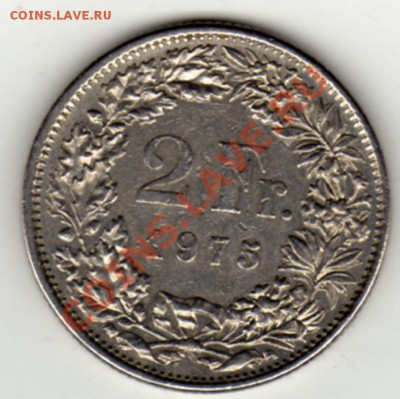 ШВЕЙЦАРИЯ 2 ФРАНКА 1975 ДО 29.08.11 В 22.00МСК (336) - img289