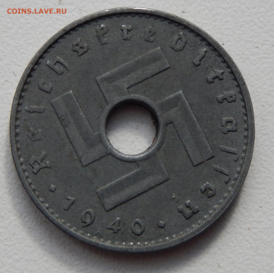 Германия для оккуп.терр. 10 пфеннигов 1940 до 25.03.20 в 22. - DSCN5413