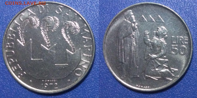 Сан-Марино 50 лир, 1972 (554) - 3 (7)