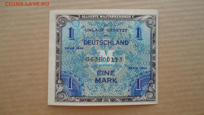 ГЕРМАНИЯ 1 МАРКА 1944 - DSC08572.JPG