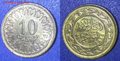 Тунис 10 миллимов 1997 - 1