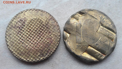 Гашеные на Мон Дворе 10 руб 2011 и 2012 годов до 24.03.20г. - 515