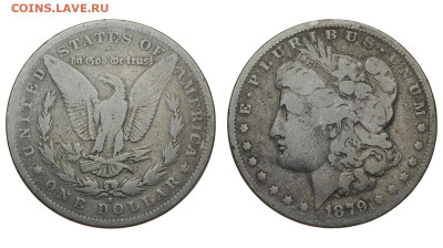 США. 1 доллар 1879 г. Морган. До 28.03.20. - DSH_7768.JPG