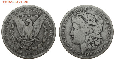 США. 1 доллар 1883 г. Морган. До 28.03.20. - DSH_7770.JPG
