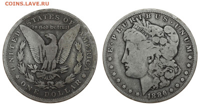 США. 1 доллар 1886 г. Морган. До 28.03.20. - DSH_7776.JPG