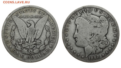 США. 1 доллар 1890 г. Морган. До 28.03.20. - DSH_7780.JPG
