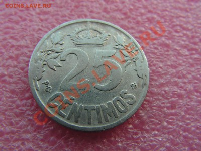 -Испания- 25 сантим 1925 -- 29 августа 22-00 - PICT0754.JPG