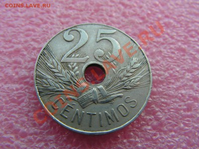 -Испания- 25 сантим 1927 -- 29 августа 22-00 - PICT0756.JPG