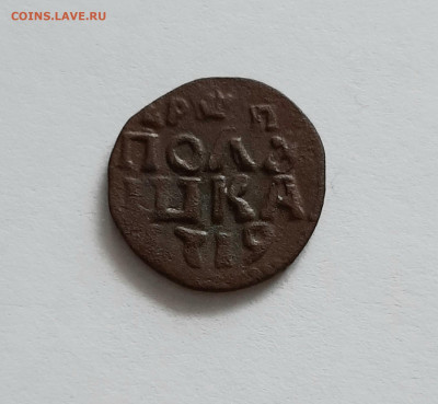Полушка 1719, 1720 годов. До 26.03. в 22-10 МСК. - 20200322_110146