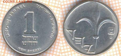 Израиль 1 шекель 2011 г., до 29.03.2020 г. 22.00 по Москве - Израиль 1 шекель 2011 402