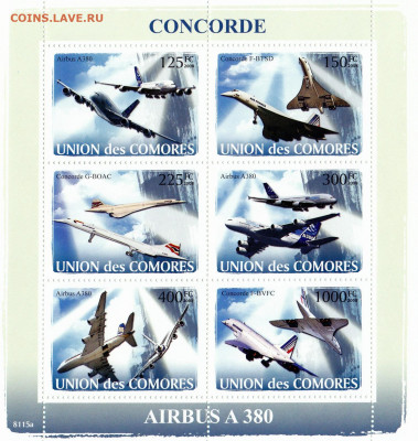 Коморы 2008, Самолёты - Коморы 2008, Боевые Самолёты 1939-1945 г..
