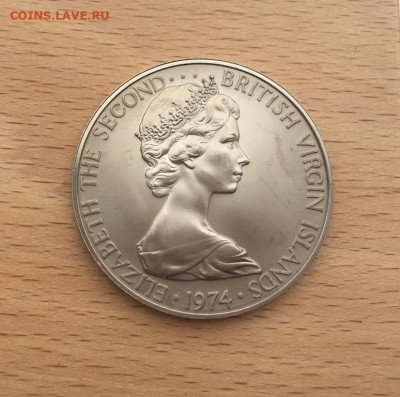 Крона Британские Виргинские острова 1$ доллар 1974 птица - krona_shajba_britanskie_virginskie_ostrova_1_dollar_1974_pticy_fauna (1)
