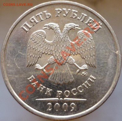 5 рублей 2009 год. Помогите определить штемпель. - P1050804.JPG