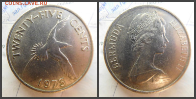 Бермуды 25 центов, 1973 - 34
