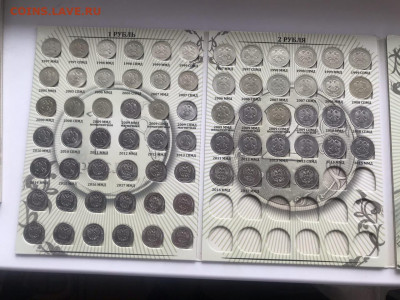 3 Альбома 1-5 копеек, 10-50 копеек, 1-2-5-10 рублей. - 4gkNBu7ScNY